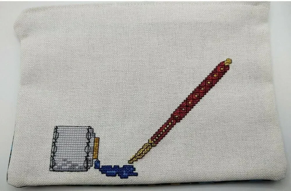 Pen or Pencil Bag - Handmade Gift for a Writer or Artist!